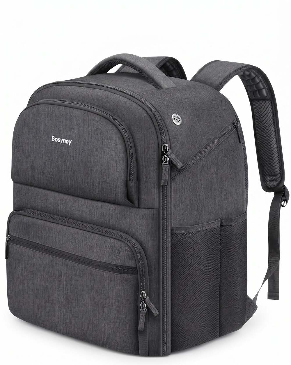 2-Ball Bowling Backpack – Fits Shoes Up to Size 16, Anti-Theft Pocket, Water-Res